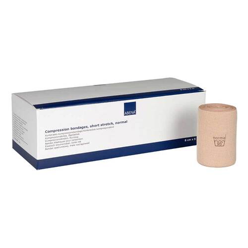 Kurzzugbinde Kompression 8 cmx5 m beige - 1