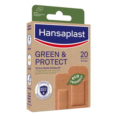 Hansaplast GREEN &amp; PROTECT Pflasterstrips - 1