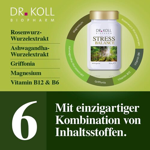 Stress Balance Dr. Koll Vitamin B6 + B12 + Magnesium - 3