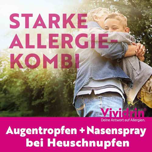 Vividrin® Azelastin Kombipackung bei Heuschnupfen &amp; Allergien - 3