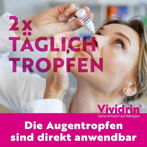 Vividrin® Azelastin Kombipackung bei Heuschnupfen &amp; Allergien - 5