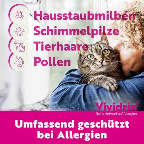 Vividrin® Azelastin Kombipackung bei Heuschnupfen &amp; Allergien - 8