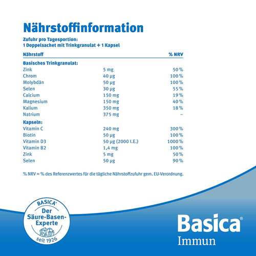 Basica Immun Trinkgranulat + Kapsel  - 6