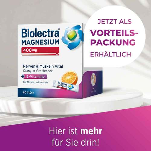 Biolectra Magnesium 400 mg Nerven &amp; Muskeln Vital - 5