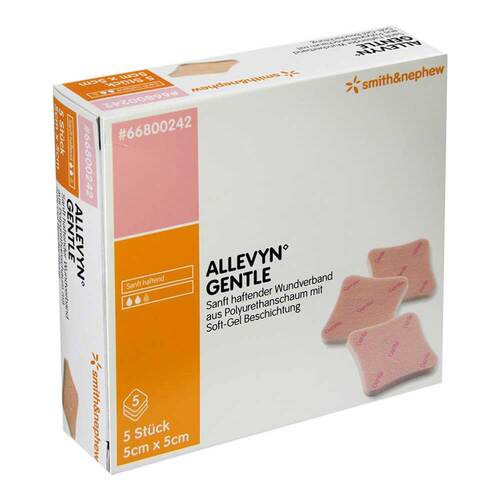 Allevyn Gentle 5x5 cm Schaumverband  - 1