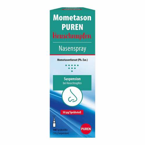 Mometason Puren Heuschnupfenspray 50µg / Spr&uuml;hst.140 - 1