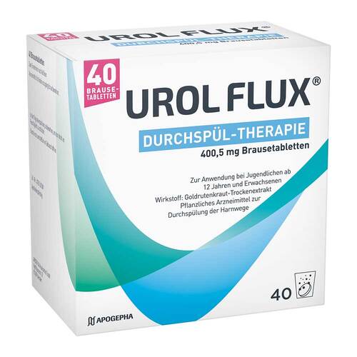 UROL FLUX® DURCHSP&Uuml;L-THERAPIE Brausetabletten  - 1