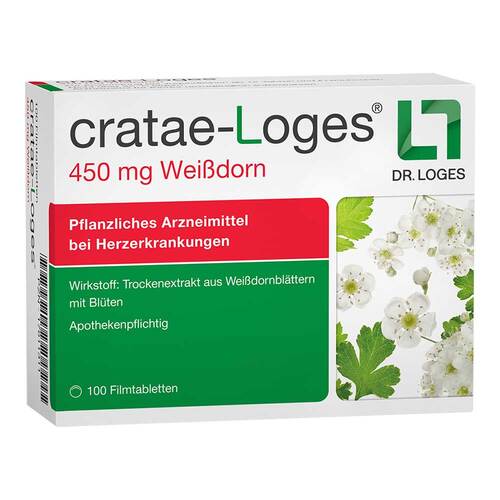 cratae-Loges® 450 mg Wei&szlig;dorn Filmtabletten - 1