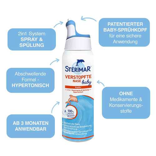 STÉRIMAR™ Verstopfte Nase Baby 2 in 1 Nasenspray &amp; Sp&uuml;lung - 2