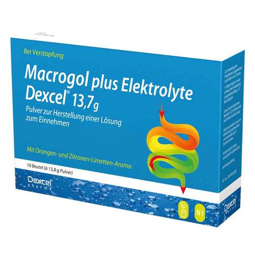 Macrogol plus Elektrolyte Dexcel 13,7 g Ple - 1