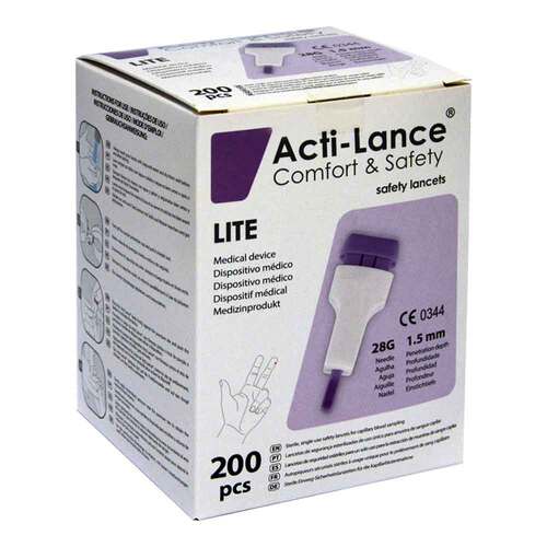 Sicherheitslanzetten Acti-Lance lite 28 G - 1
