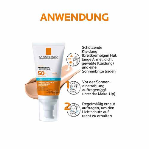 La Roche Posay Anthelios hydratisierende Creme get&ouml;nt LSF 50 +  - 3