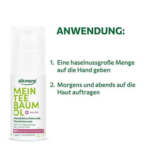Alkmene Mein Teebaum&ouml;l Gesichtscreme - 3