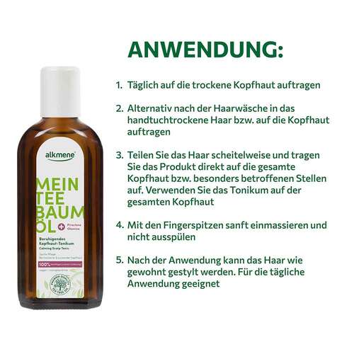Alkmene Mein Teebaum&ouml;l Kopfhaut Tonikum - 3