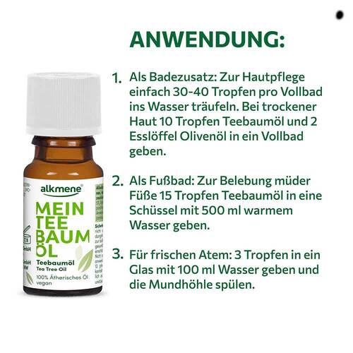 Alkmene Mein Teebaum&ouml;l &auml;therisches &Ouml;l - 5