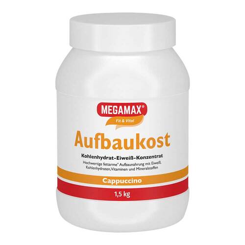 Megamax Aufbaukost Cappuccino Pulver - 1