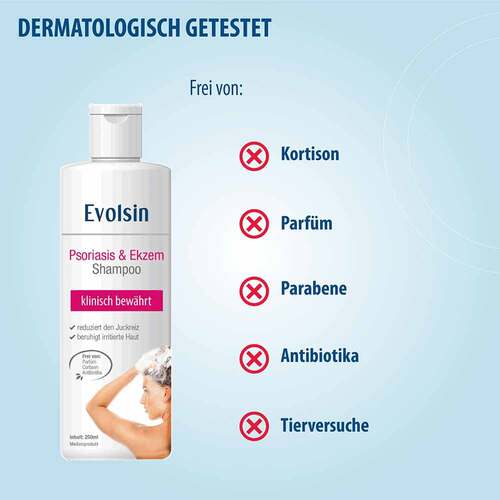 Evolsin® Ekzem &amp; Psoriasis Shampoo - 5