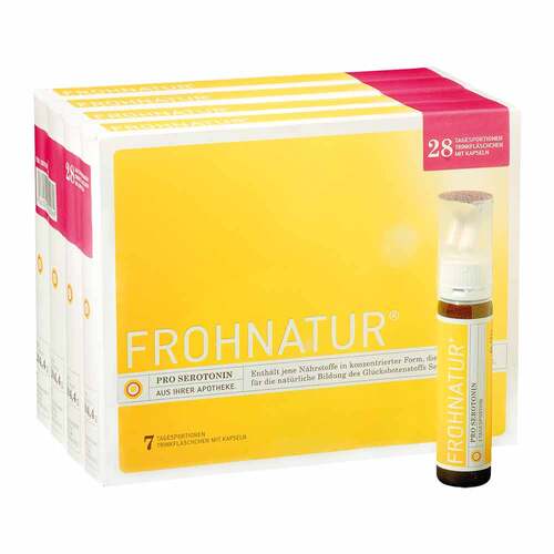 Frohnatur Pro Serotonin Trinkfl&auml;schchen mit Kapseln - 1