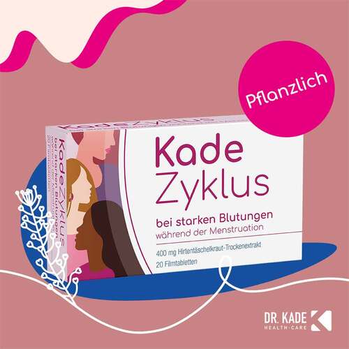 KadeZyklus bei starken Blutungen w&auml;hrend der Menstruation - 2