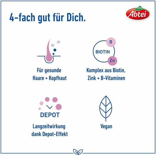 Abtei Haar Vital Depot Tabletten  - 3