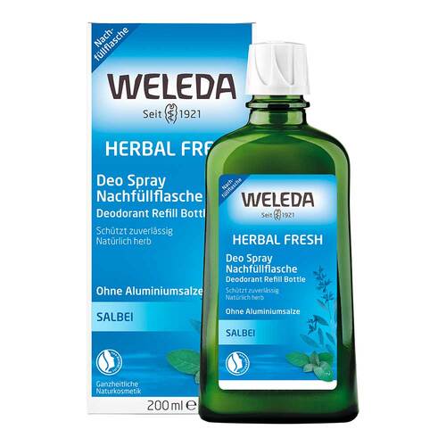 Weleda Herbal Fresh Deo Spray Salbei Nachf&uuml;llflasche - 1