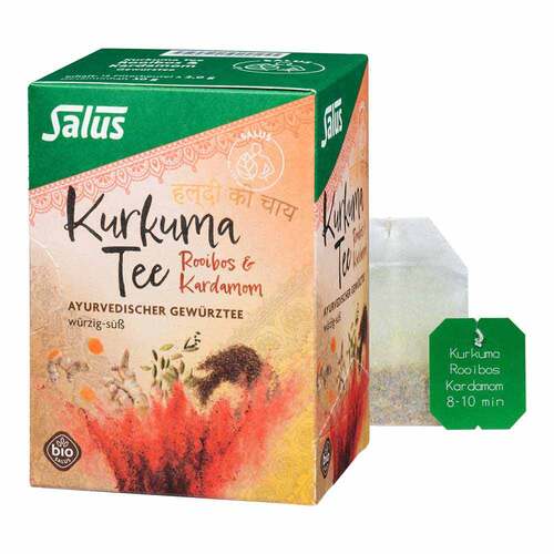 Kurkuma Tee Rooibos &amp; Kardamom Bio Salus Fbeutel  - 1