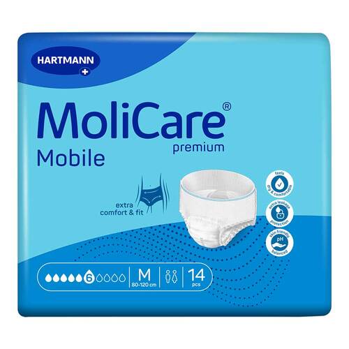 Molicare Premium Mobile 6 Tropfen Gr&ouml;&szlig;e M - 1