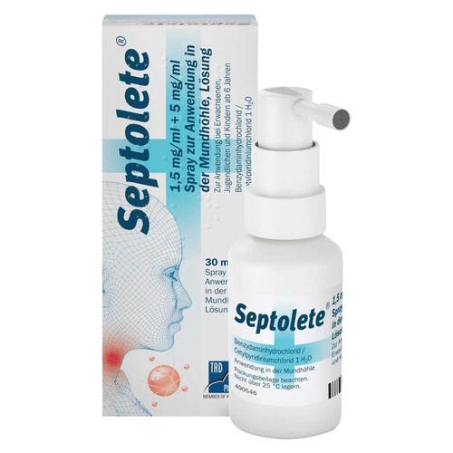 Septolete 1,5 mg/ml + 5 mg/ml Spray  - 1