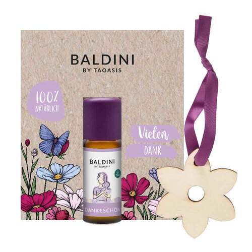 Baldini Dankesch&ouml;n Mini-Duftset mit Holzanh&auml;nger - 1