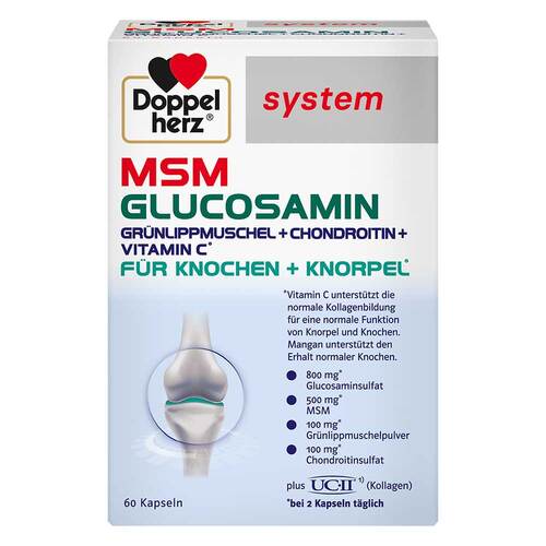 Doppelherz MSM Glucosamin system Kapseln - 1