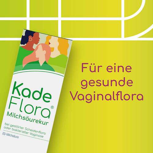 Kadeflora Milchs&auml;urekur Einmal-Applikator vaginale Anwendung - 2