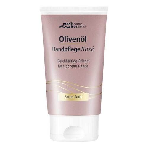 Oliven&ouml;l Handpflegecreme Rose - 1