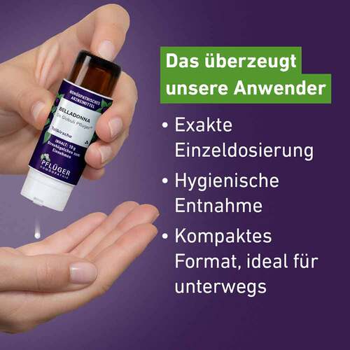 Belladonna D12 Globuli Pfl&uuml;ger Dosierspender - 4