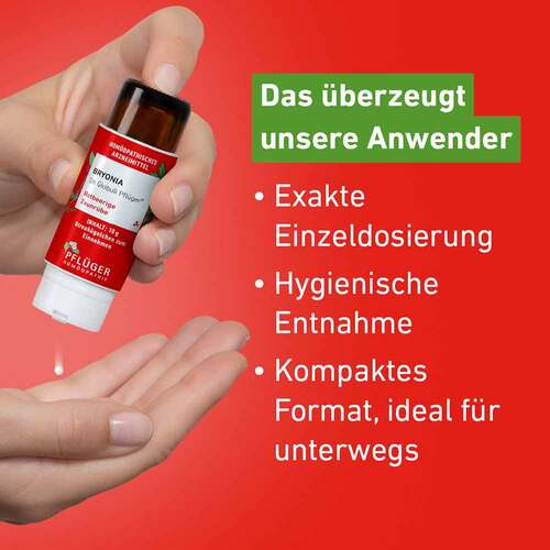 Bryonia D6 Globuli Pfl&uuml;ger Dosierspender - 4