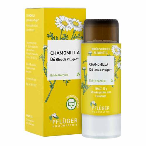 Chamomilla D6 Globuli Pfl&uuml;ger Dosierspender - 1