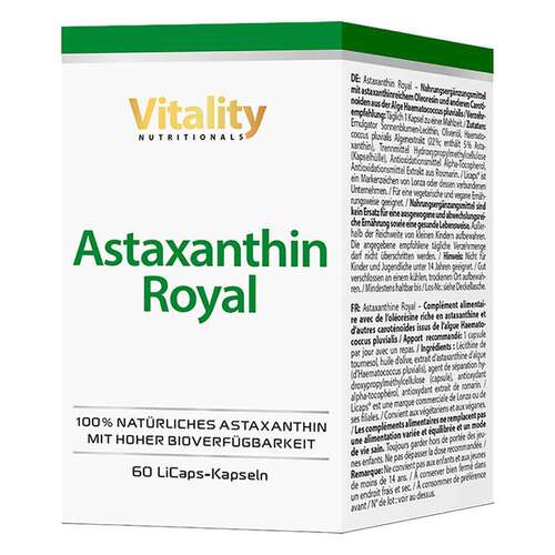 Astaxanthin Royal 6 mg hochdosiert vegan Kapseln - 2