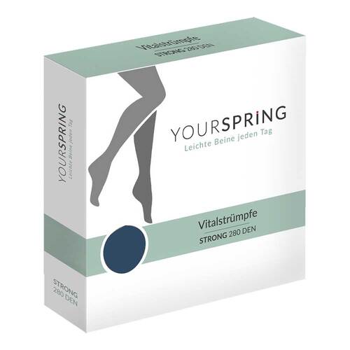 Yourspring strong blickdicht 280den AD 42 / 43 blau - 1
