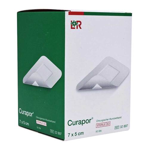 Curapor Wundverband steril chirurgisch 5x7 cm - 1