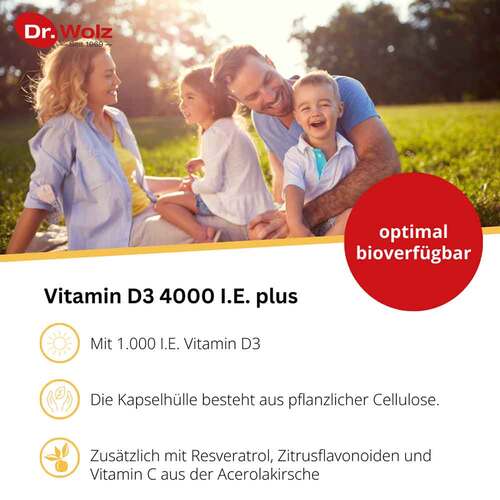 Vitamin D3 4000 I.E. plus Kapseln - 2