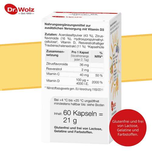 Vitamin D3 4000 I.E. plus Kapseln - 6
