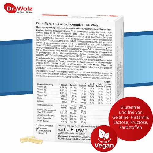 Darmflora plus select complex magensaftresistent Kapseln - 2