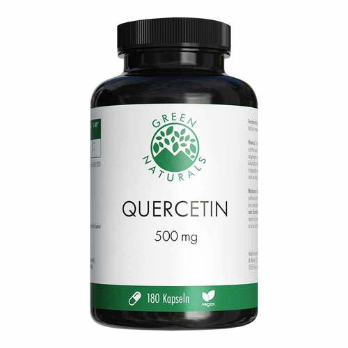 Green Naturals Quercetin 500 mg hochdosiert Kapseln  - 1