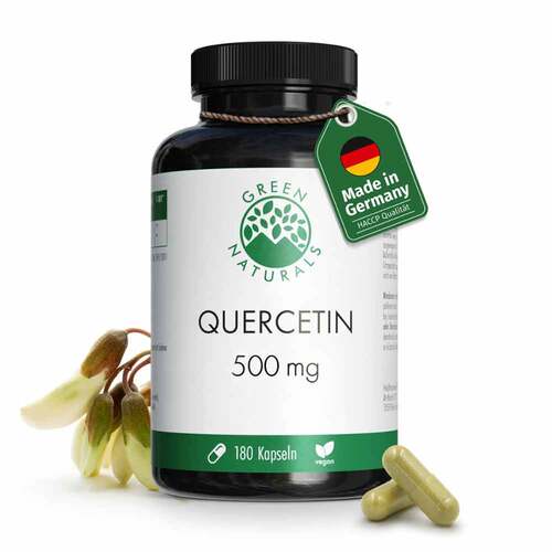 Green Naturals Quercetin 500 mg hochdosiert Kapseln  - 2