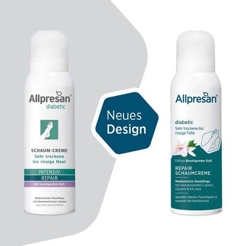 Allpresan diabetic Schaumcreme Repair, Duft - 2
