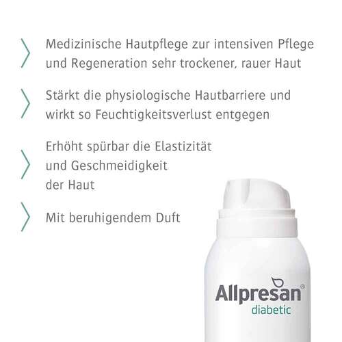 Allpresan diabetic Schaumcreme Repair, Duft - 3