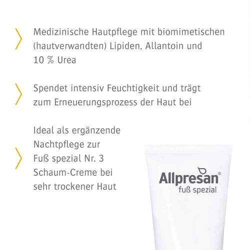 Allpresan Fuß spezial Nr.3 sehr trockene Haut Creme  - 3