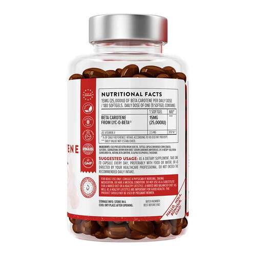 Aavalabs Beta Carotin Vitamin A vegan Weichkapseln - 4