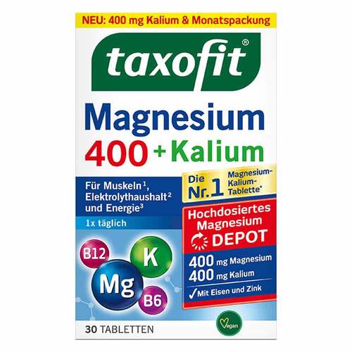 Taxofit Magnesium 400 + Kalium Depot Tabletten - 1