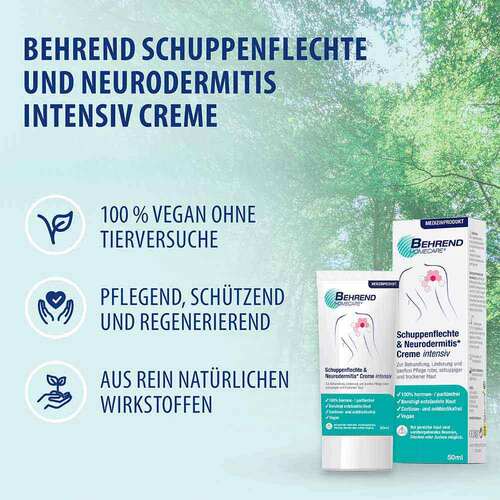 Behrend Schuppenflechte &amp; Neurodermitis Creme Intensiv  - 2