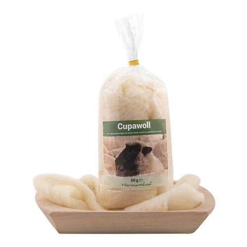 Cupawoll Fettwolle mit nat&uuml;rlichem Lanolin - 2